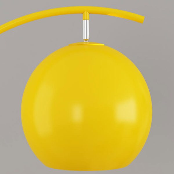 Nordic Minimalist Curved Line Dome 1-Light Standing Floor Lamp - Image 7