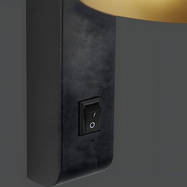 Round 6W LED Wall Sconce Rotatable Bedside Lamp - Image 7