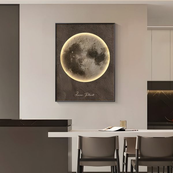 Moon Electric Meter Box Decorative Painting - Image 2