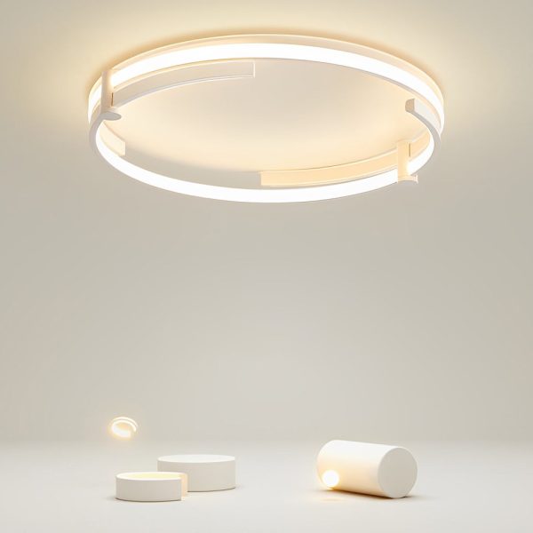 Round Creative LED Stepless Dimming with Remote Modern Ceiling Lights - Image 5