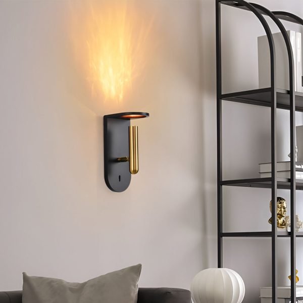 Creative 3W LED Flame Effect Light Nordic Wall Lamp Wall Sconce Lighting - Image 2