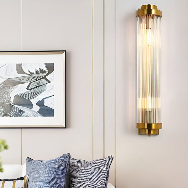 Adjustable Warm White Light LED Crystal Golden Nordic Wall Lamp Wall Sconce Lighting - Image 5