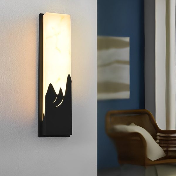 Rectangular Creative Scenery Waterproof LED Black Retro Sconces Lighting - Image 4