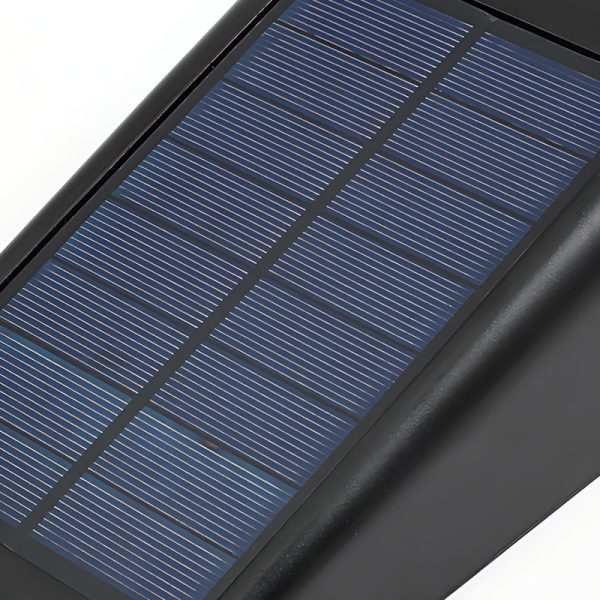 90?? Adjustable Intelligent LED Waterproof Black Modern Solar Wall Lights - Image 6