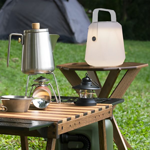 Portable Lantern Shaped Waterproof Chargable Solar Table Lamp with Remote - Image 4