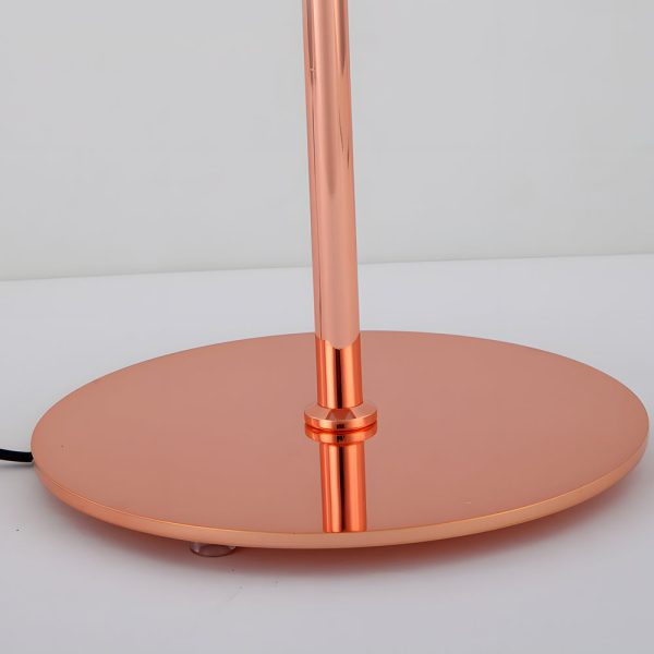 Dome Shape Glass Ambient LED Table Lamp in Chrome - Image 5