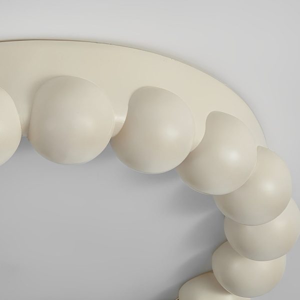 Round Artistic Handmade Three Step Dimming LED Nordic Ceiling Lights - Image 4