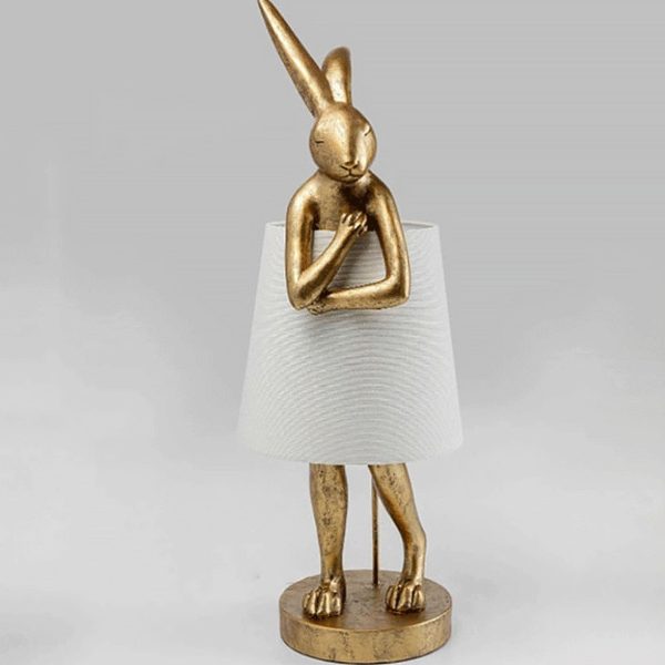 Nordic Apron Rabbit Resin 1-Light Table Lamp - Image 15