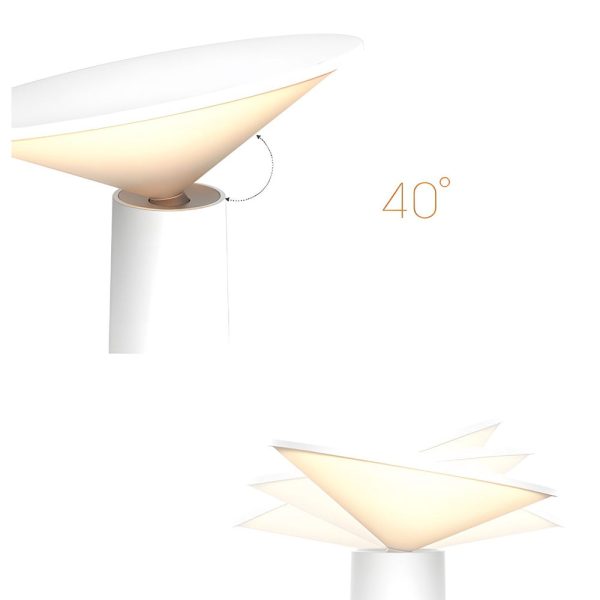 Rotatable LED Torch Downlight Table Lamp with USB Charging - Image 5