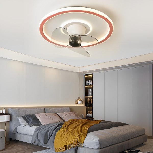 Smart Silent 360?? Rotating Dimmable LED Invisible Ceiling Fan Lights - Image 3