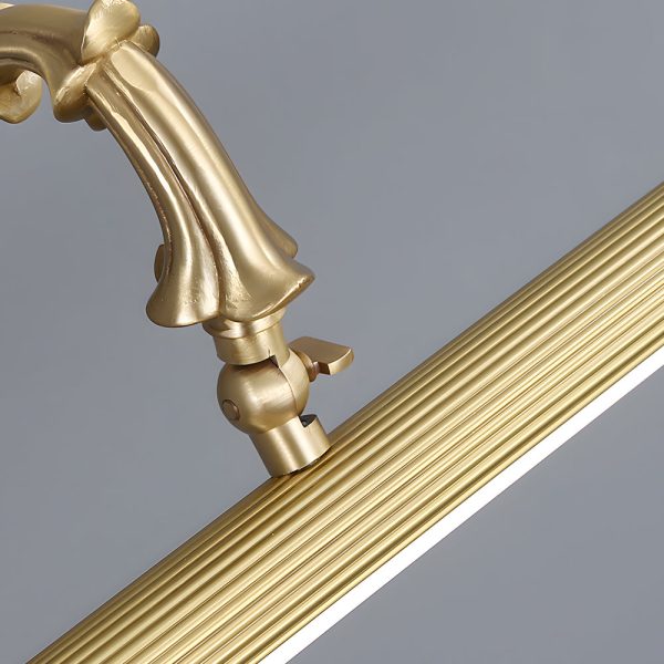 Antique Gold 180?? Rotatable LED Bathroom Vanity Light with Adjustable Ambiance - Image 7
