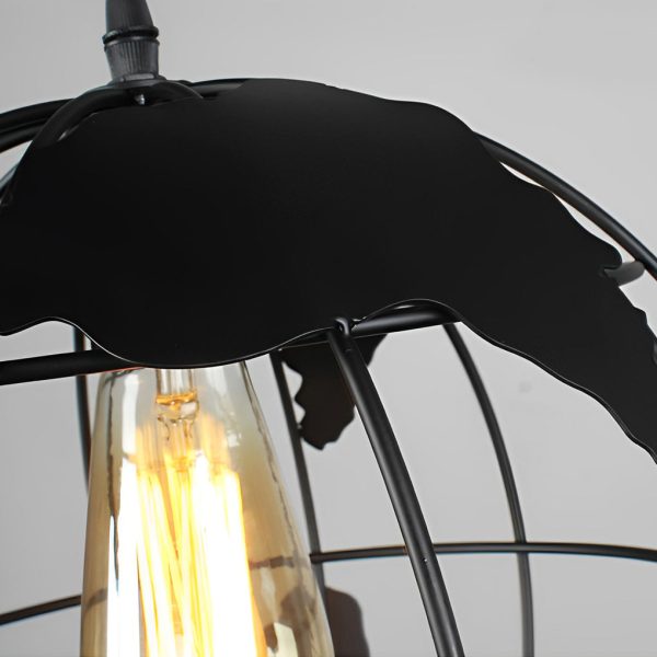 Creative Iron Globe Decorative Retro Industrial Style Chandelier Light - Image 8