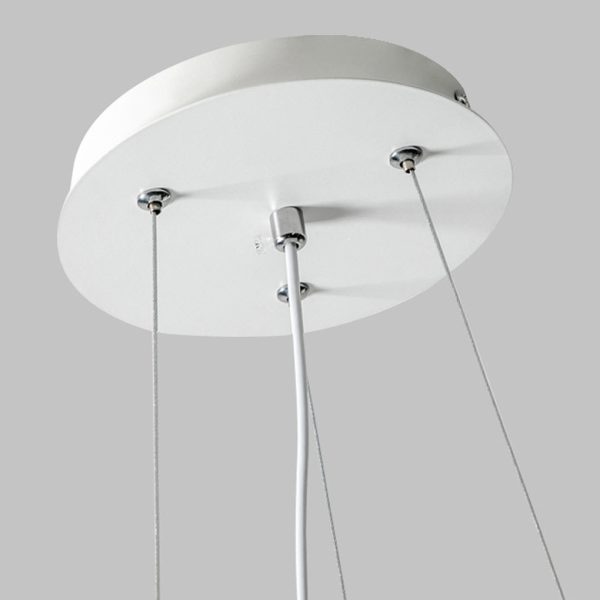 Pumpkin Shape Clouds Stepless Dimming LED White Nordic Ceiling Lights - Image 8
