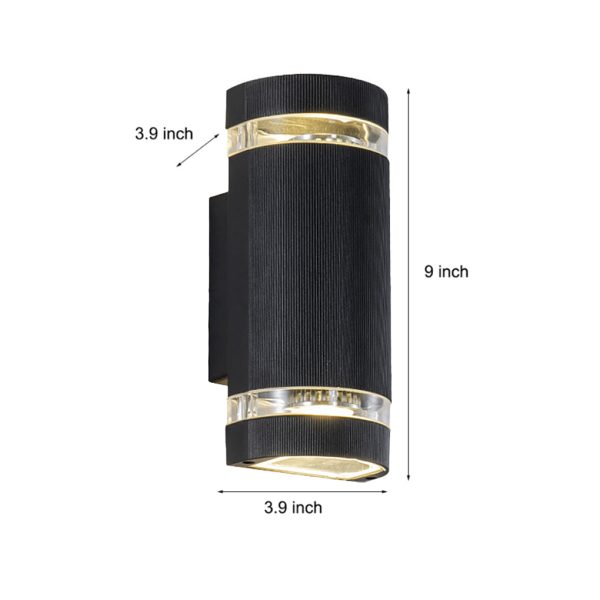 Waterproof LED Up and Down Lights Wall Lamp Outdoor Wall Lights Wall Sconce Lighting - Image 8