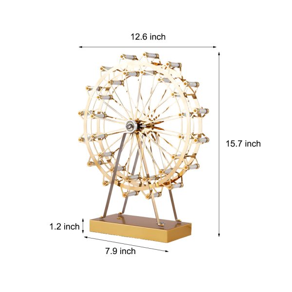 Vintage Ferris Wheel Table Lamp with Integrated LED - Image 6