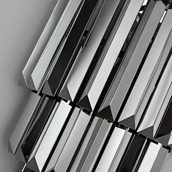 Creative Crystal Metal Three Step Dimming LED Post-Modern Wall Lamp - Image 7