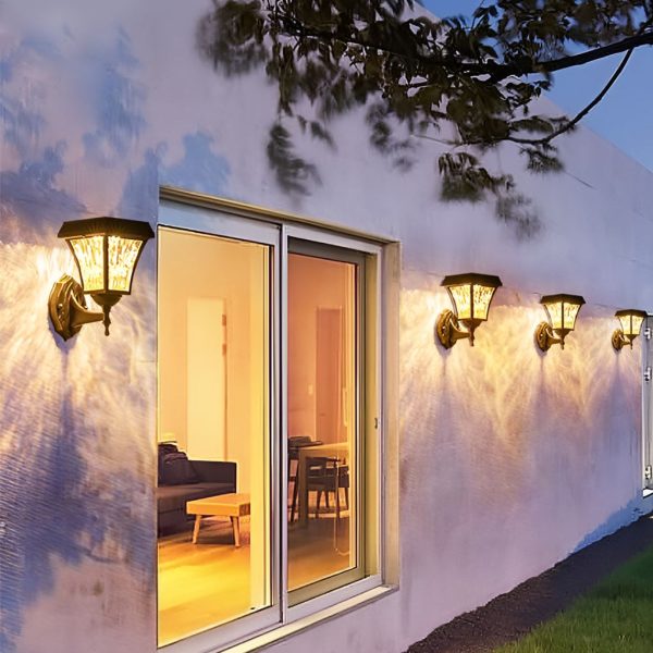 Waterproof LED Smart Touch Switch Modern Outdoor Plug in Wall Sconce Lighting - Image 8