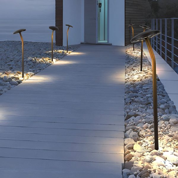 Outdoor Waterproof Mushroom Creative LED Modern Lawn Light Path Lamp - Image 6