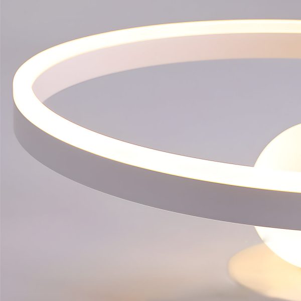 Round Minimalist Ball 3 Step Dimming Creative Modern Ceiling Lights Fixture - Image 6