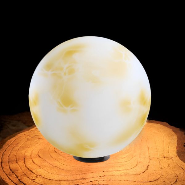 Moon-Shaped Outdoor Pier-Mount Pillar Accent Post Light - Image 7
