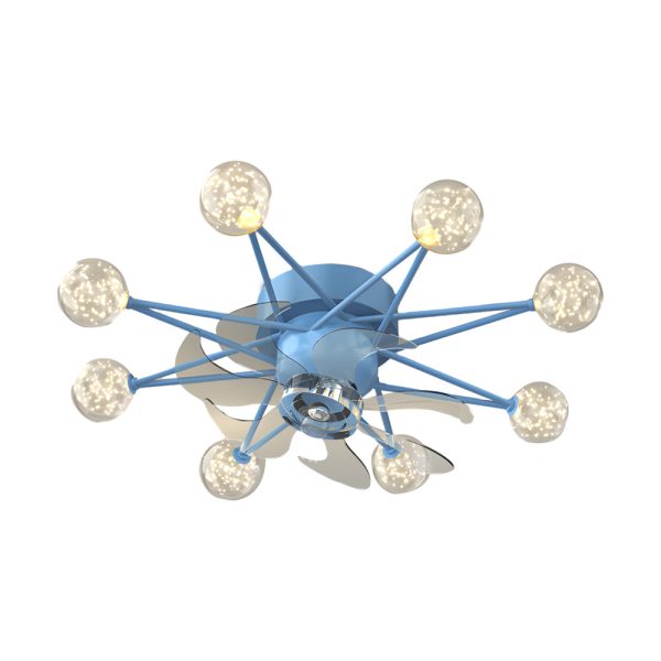 Stars Creative Balls 3 Step Dimming Modern Ceiling Fans - Image 17