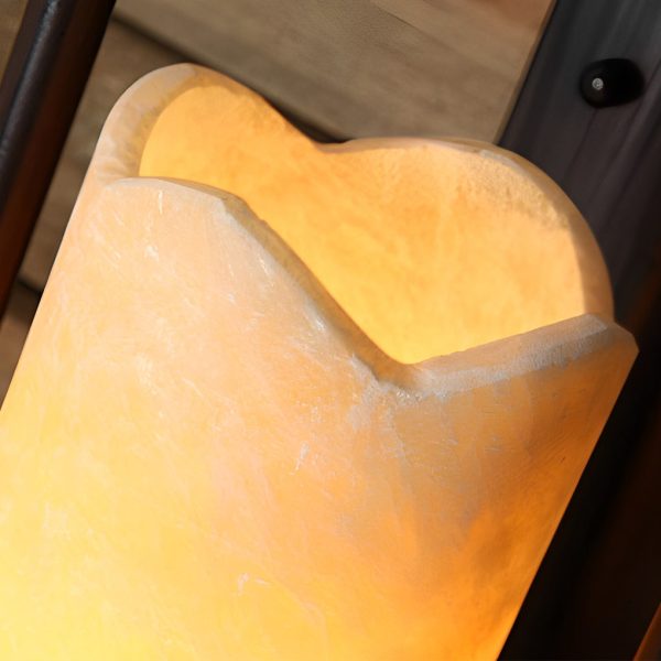 Creative Candlestick LED Iron Black Retro American-style Wall Lamp - Image 6