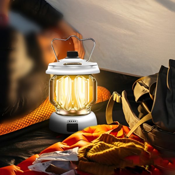Portable Multi-function LED Waterproof Rechargeable Outdoor Lanterns - Image 2
