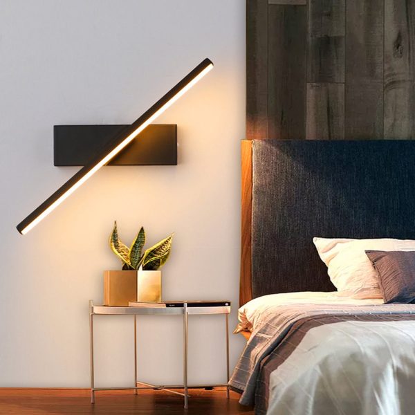 330?? Rotatable Creative Strip LED Modern Wall Lamp Wall Sconce Lighting - Image 9