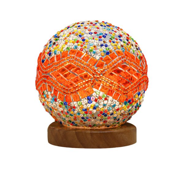 Stained Glass Table Lamp - Mosaic LED Lamp - Image 16