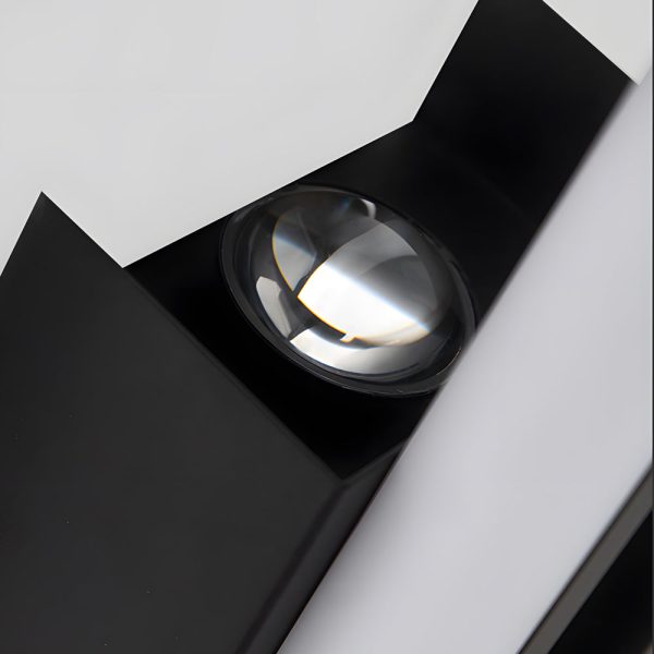 Minimalist Long Strip Aluminum LED Black Nordic Wall Lights Indoor - Image 7