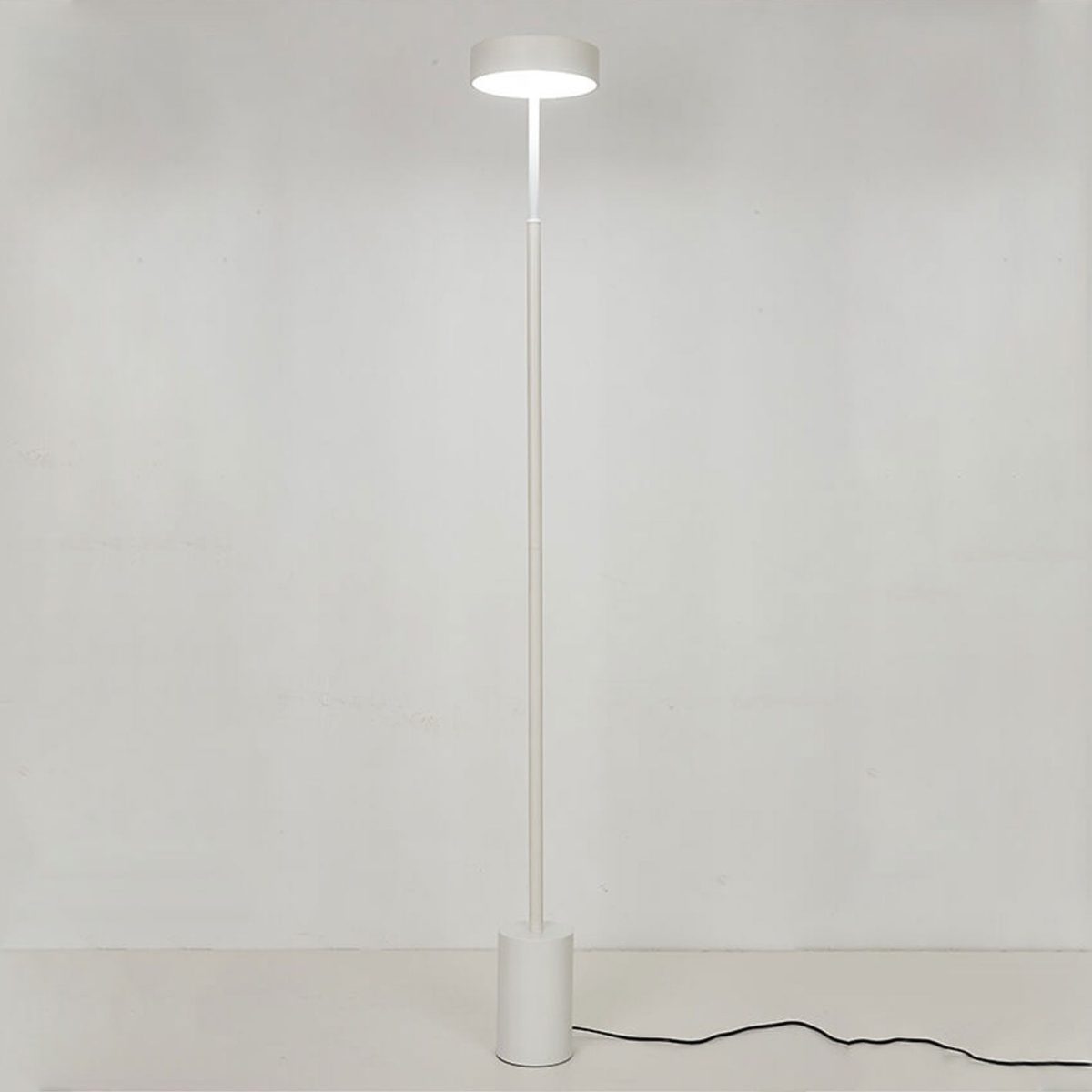 Nordic Minimalist Column LED Standing Floor Lamp - Image 4
