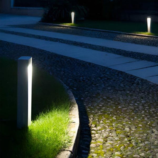Industrial Rectangular LED Pathway Light 5W Waterproof Fixture with Open Slide Illumination - Image 9