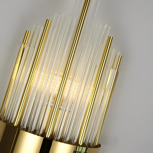 Simple Luxury Three Step Dimming LED Post-Modern Crystal Wall Lights Fixture - Image 6