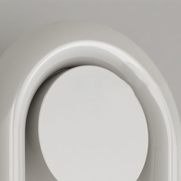 2-Light Arched Iron U-shaped Line Wall Sconce LED Matte Black Bathroom Vanity Lights - Image 6