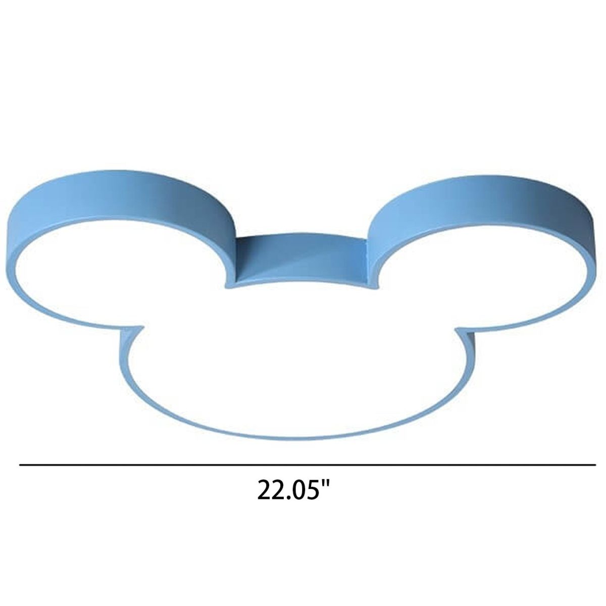 Mouse Cartoon Slim LED Flush Mount Ceiling Light - Image 5