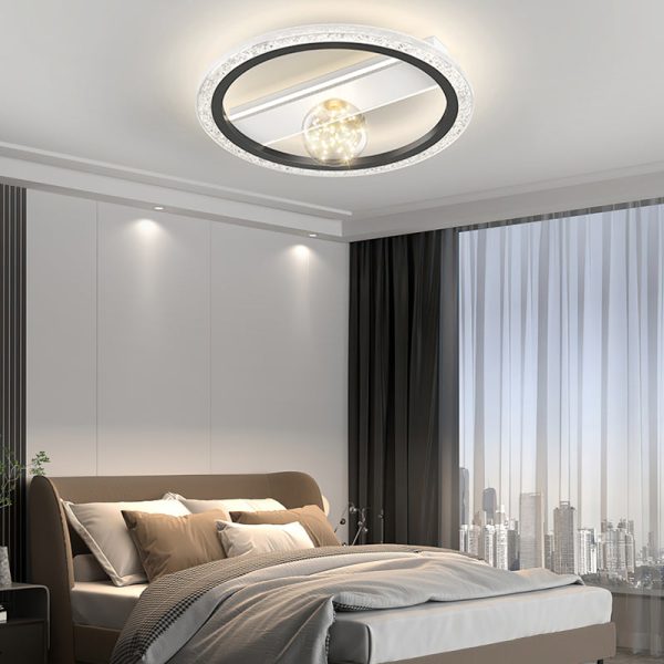 Round Square Rectangular Dimmable LED Ball Decor Modern Ceiling Lights - Image 2