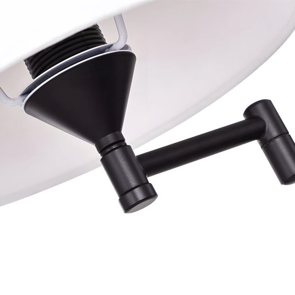 1-Light Linen/Brown/White Plug-In Swing Arm Wall Lamp with Linen Shade - Image 5