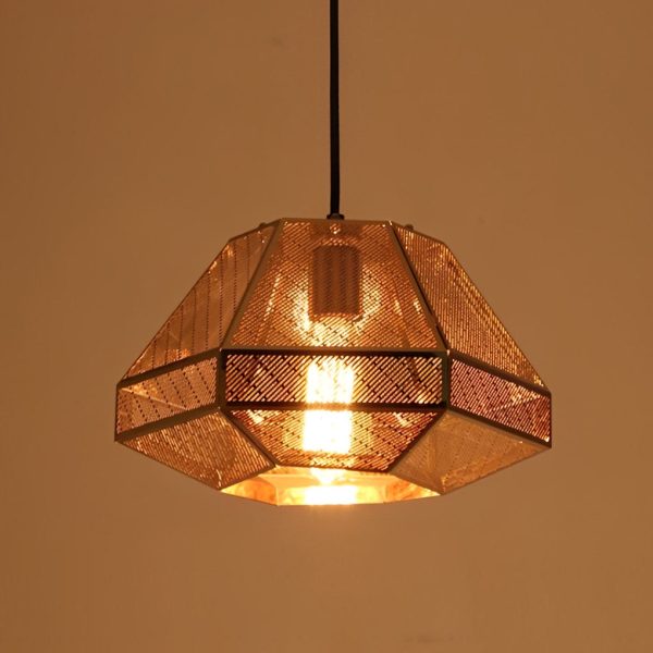 Electroplated Stainless Steel Creative Geometric Nordic Pendant Lights - Image 6