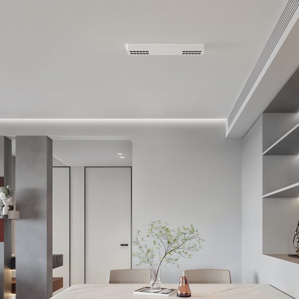 Square/Rectangle Aluminum LED Flush Mounted Ceiling Downlight - Image 4