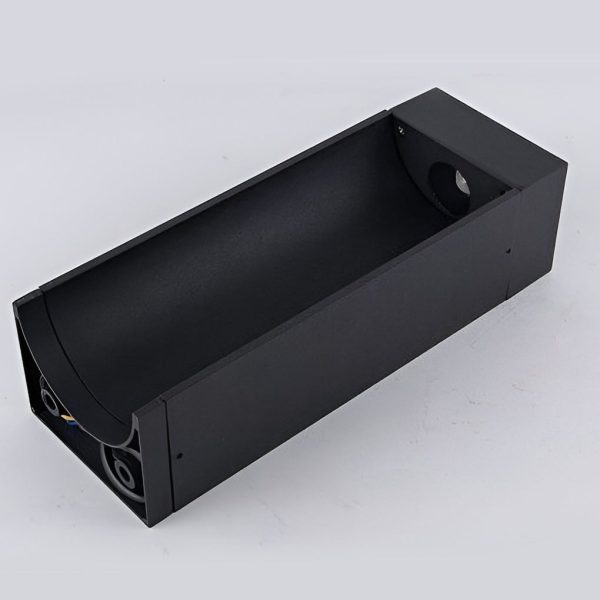 Modern 5W LED Black Outdoor Lawn Light with Open Front & Energy-Efficient - Image 8