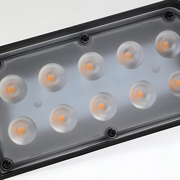 90?? Adjustable Intelligent LED Waterproof Black Modern Solar Wall Lights - Image 7