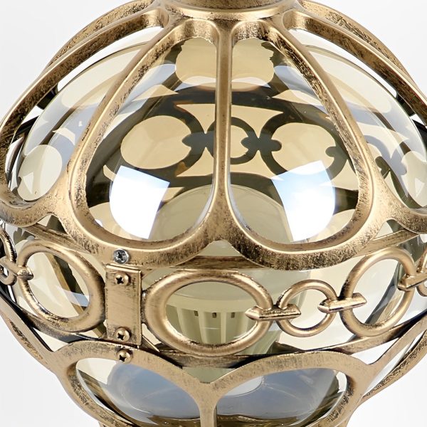 Creative Round Ball Waterproof LED European-style Fence Post Lights - Image 8