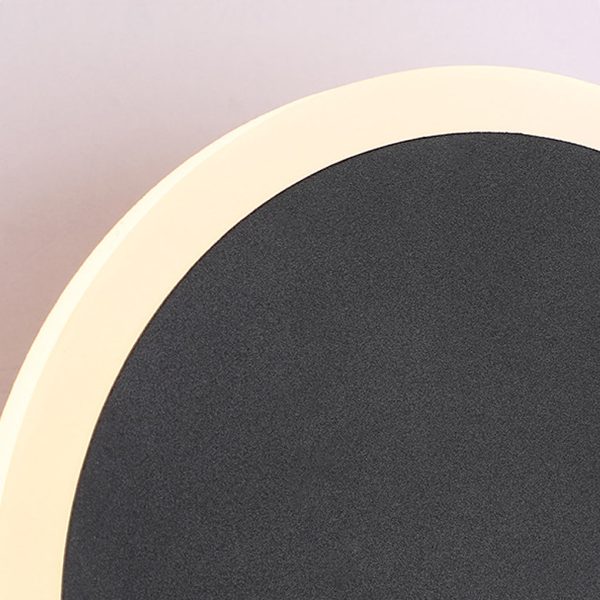 Round Rotatable LED Iron Acrylic Modern Wall Lamp Wall Sconces Lighting - Image 8