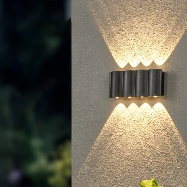 Creative Wave Up and Down Light LED Waterproof Modern Wall Washer Light - Image 5