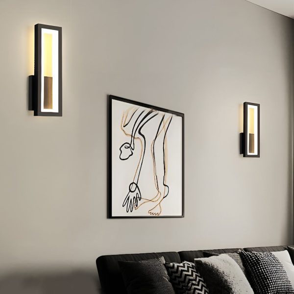 Rectangular LED Modern Wall Lamp Wall Sconce Lighting Wall Light Fixture - Image 6