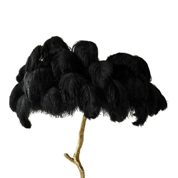 O'Moore Nordic Luxury Unique Ostrich Feather Floor Lamp/Table Lamp - Image 31