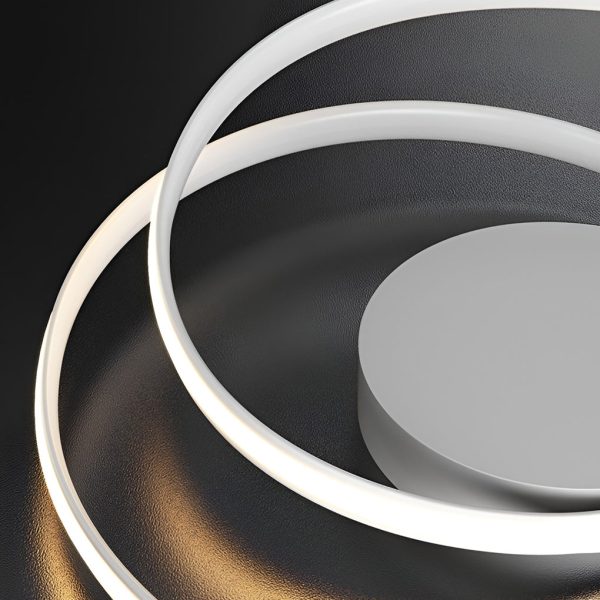 Circular Stepless Dimming LED Modern Ceiling Lights Flush Mount Lighting - Image 9