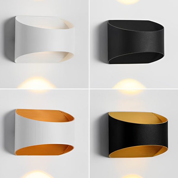 Unique Up and Down Lighting LED Waterproof Modern Exterior Wall Lights - Image 15