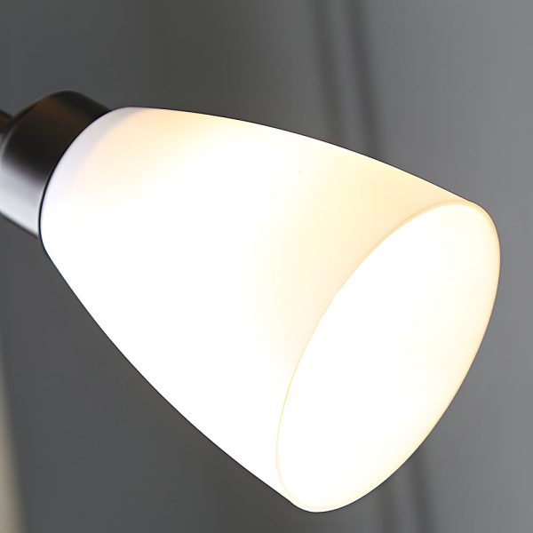 67 inch Modern Torchiere Uplight Floor Lamp with Adjustable Sidelight - Image 5