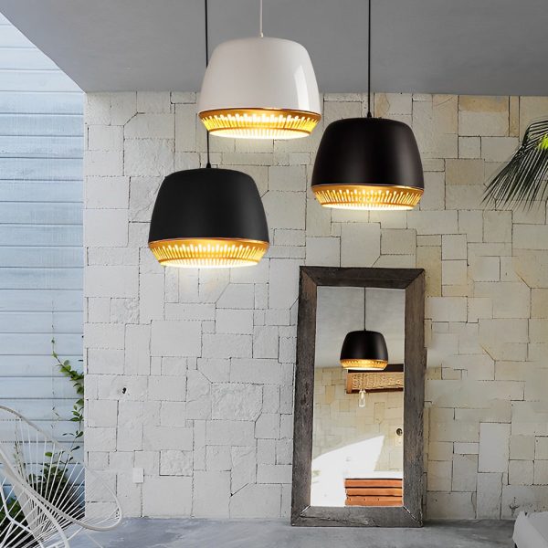 Creative Metal Round Ball Modern Pendant Light Kitchen Island Lighting - Image 3